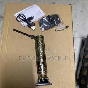 Pro Rechargeable Hair Smart Trimmer Clipper Men Vintage T9 - thumbnail 2