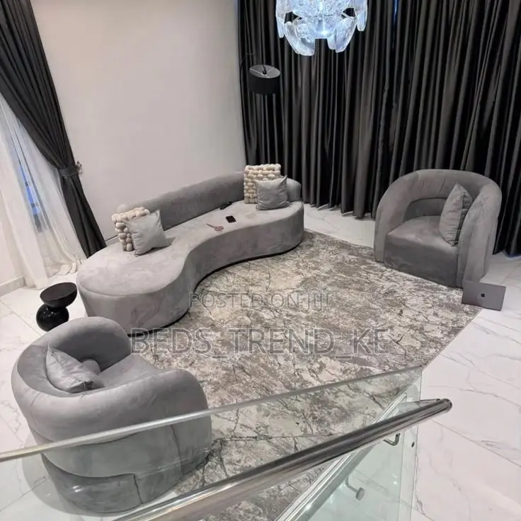 Plush Cozy 5 Seater Sofa 3,1,1