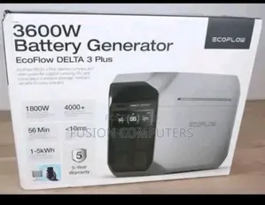 New Ecoflow Delta 3 Plus Portable Power Station 1024wh 1800w Ac Output