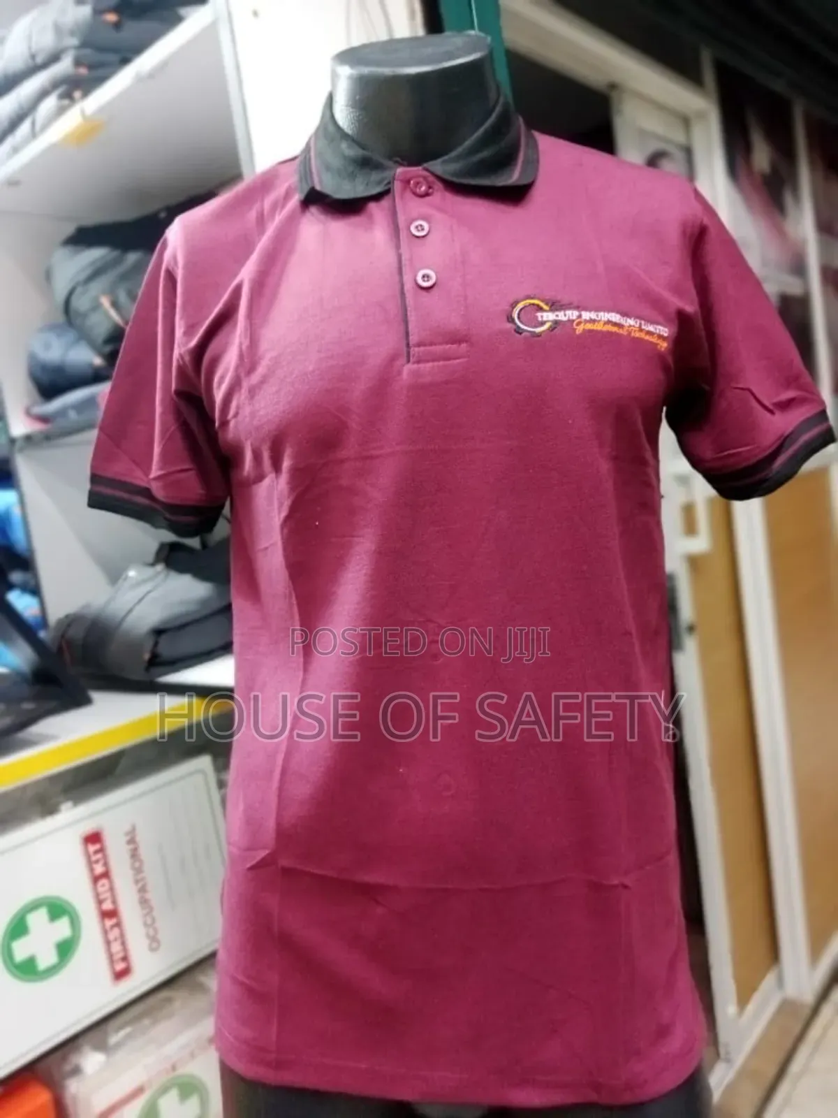 Maroon Polo Colour Black