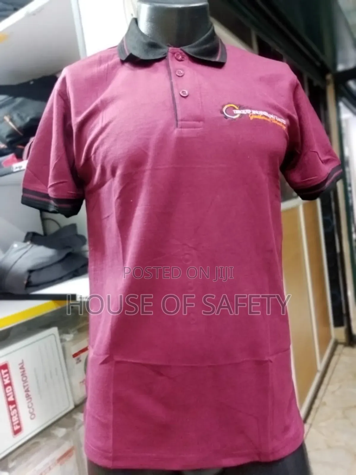 Maroon Polo Colour Black