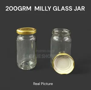 6psc Milly Glass Jar – 200g