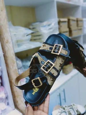 Lv Buckle Sandals