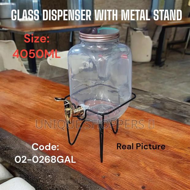 02-0268gal Glass Juice Dispenser 4050ml