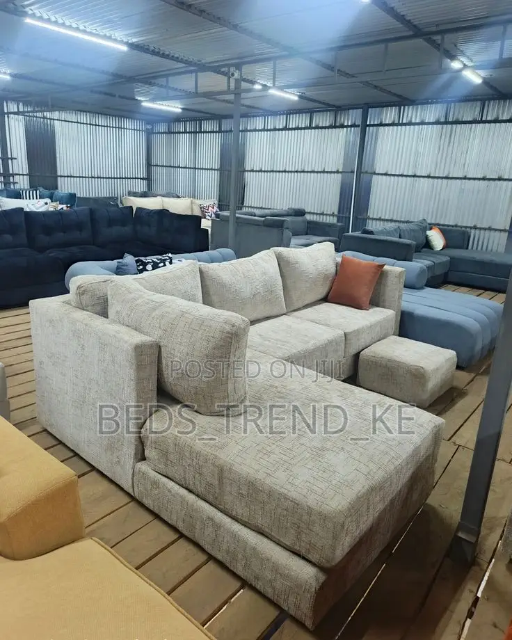 Unmatching 6 Seater L Sofa