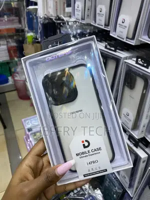 Mukass Transparent Doyers Back Cover for iPhone 14 Pro