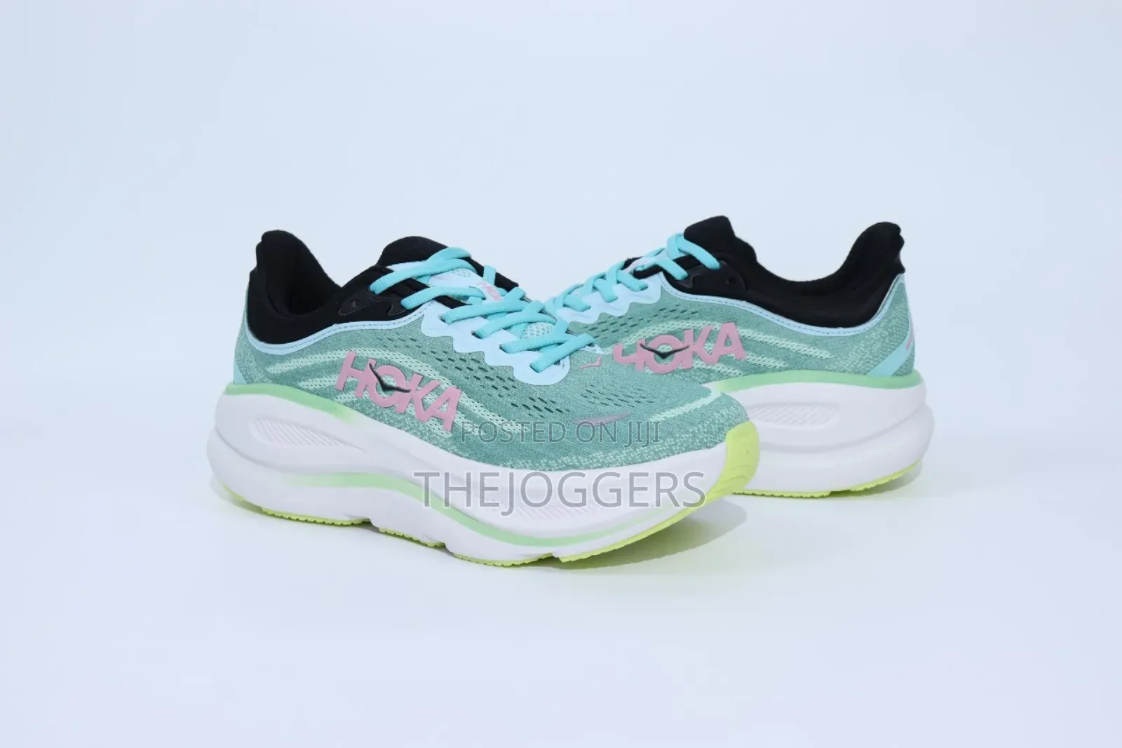 Hoka Bondi 9 Luna Moth/Blue Spark