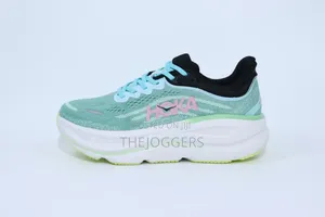 Hoka Bondi 9 Luna Moth/Blue Spark