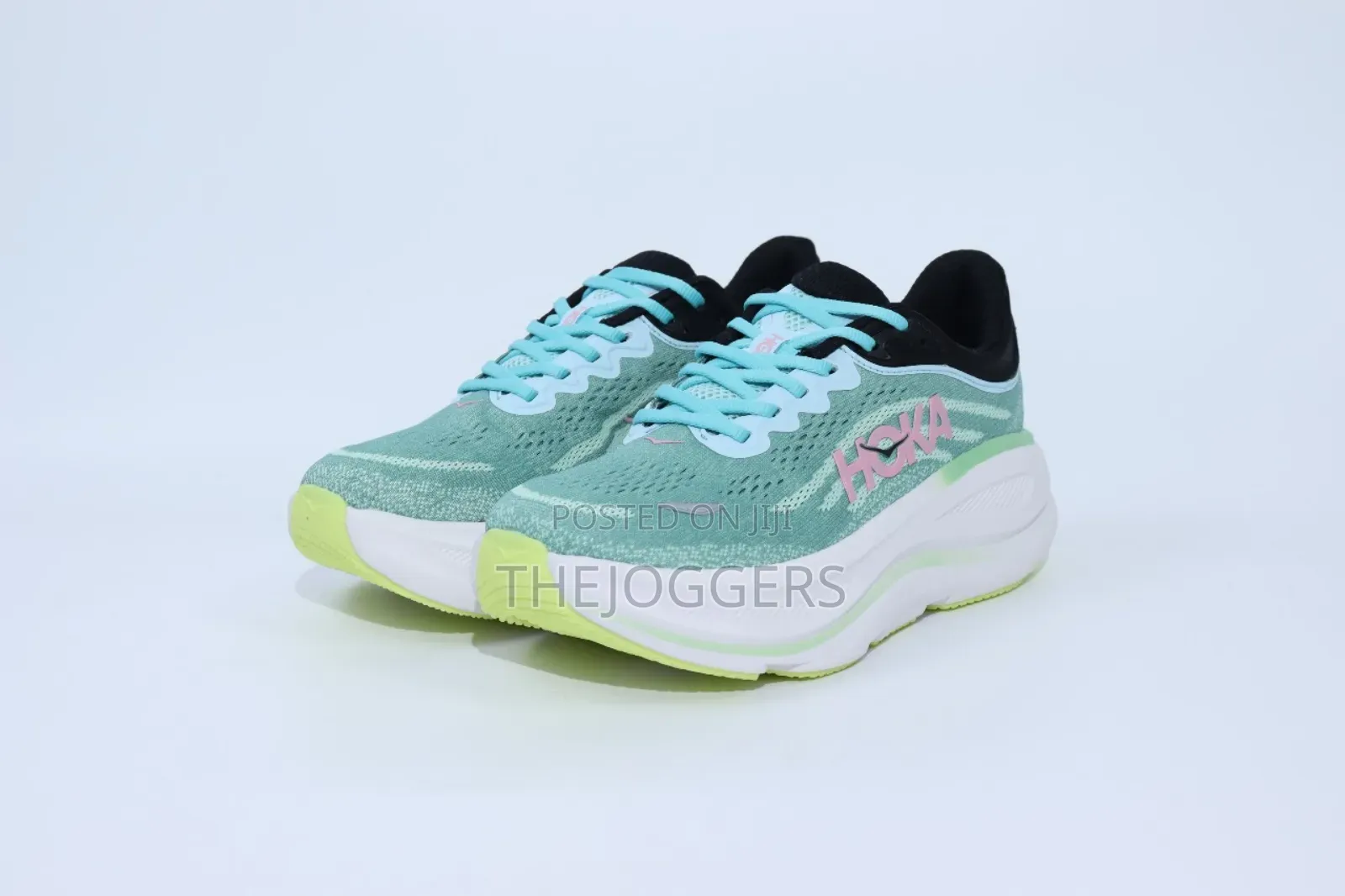 Hoka Bondi 9 Luna Moth/Blue Spark