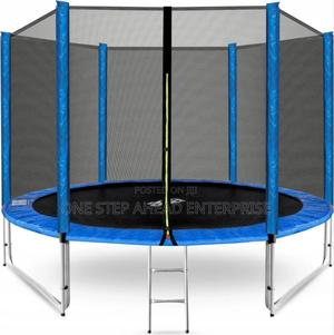 10ft Brand New Robust Trampoline Commercial - thumbnail 2