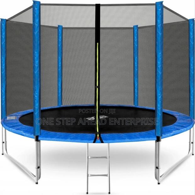 10ft Brand New Robust Trampoline Commercial - main view