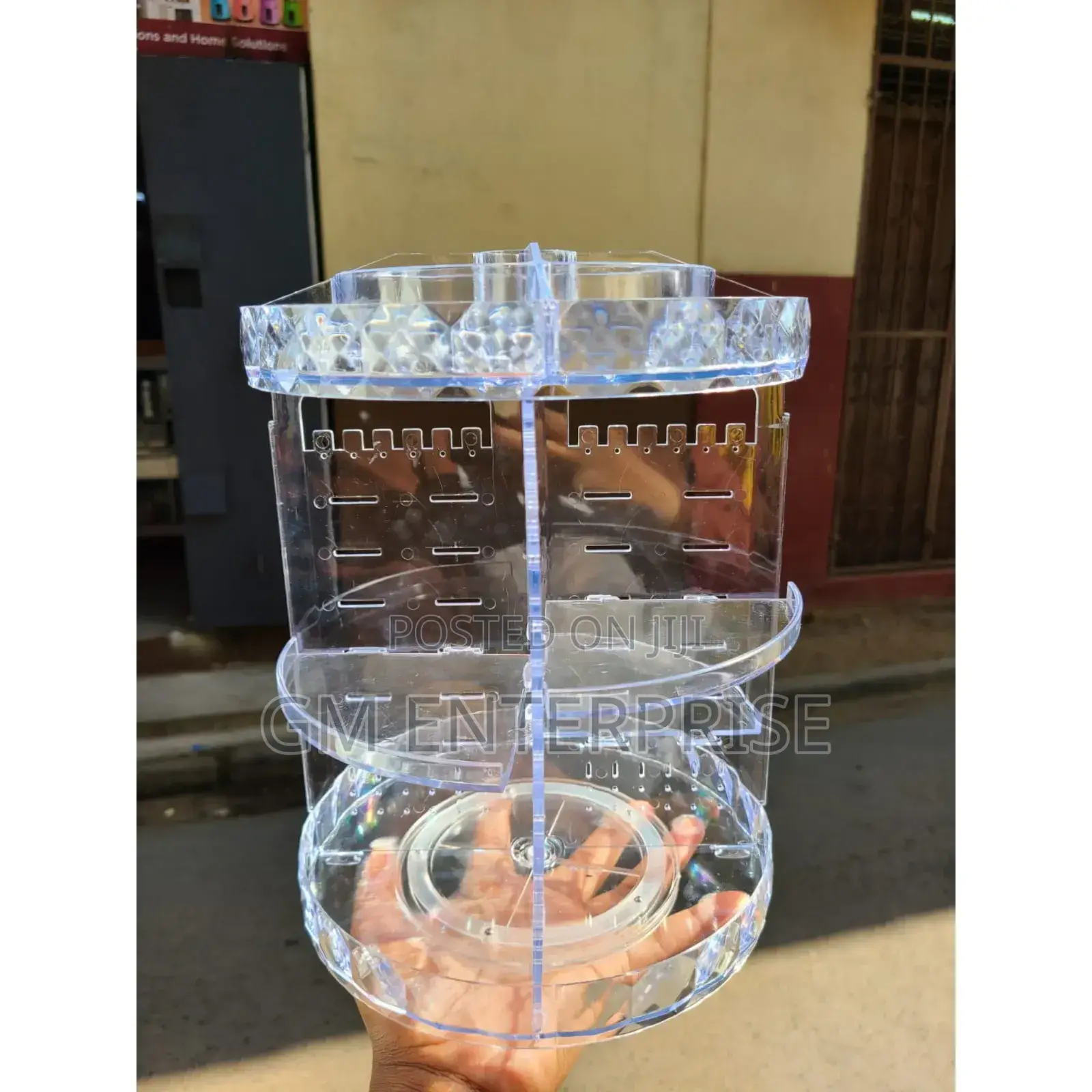 Rotating Makeup Organizer
