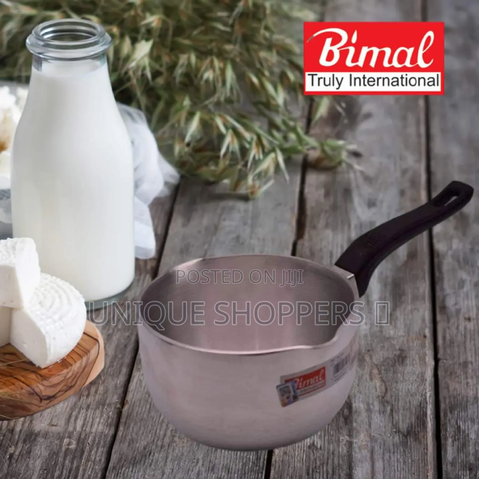 1litre Bimal Aluminum Milk Pan.