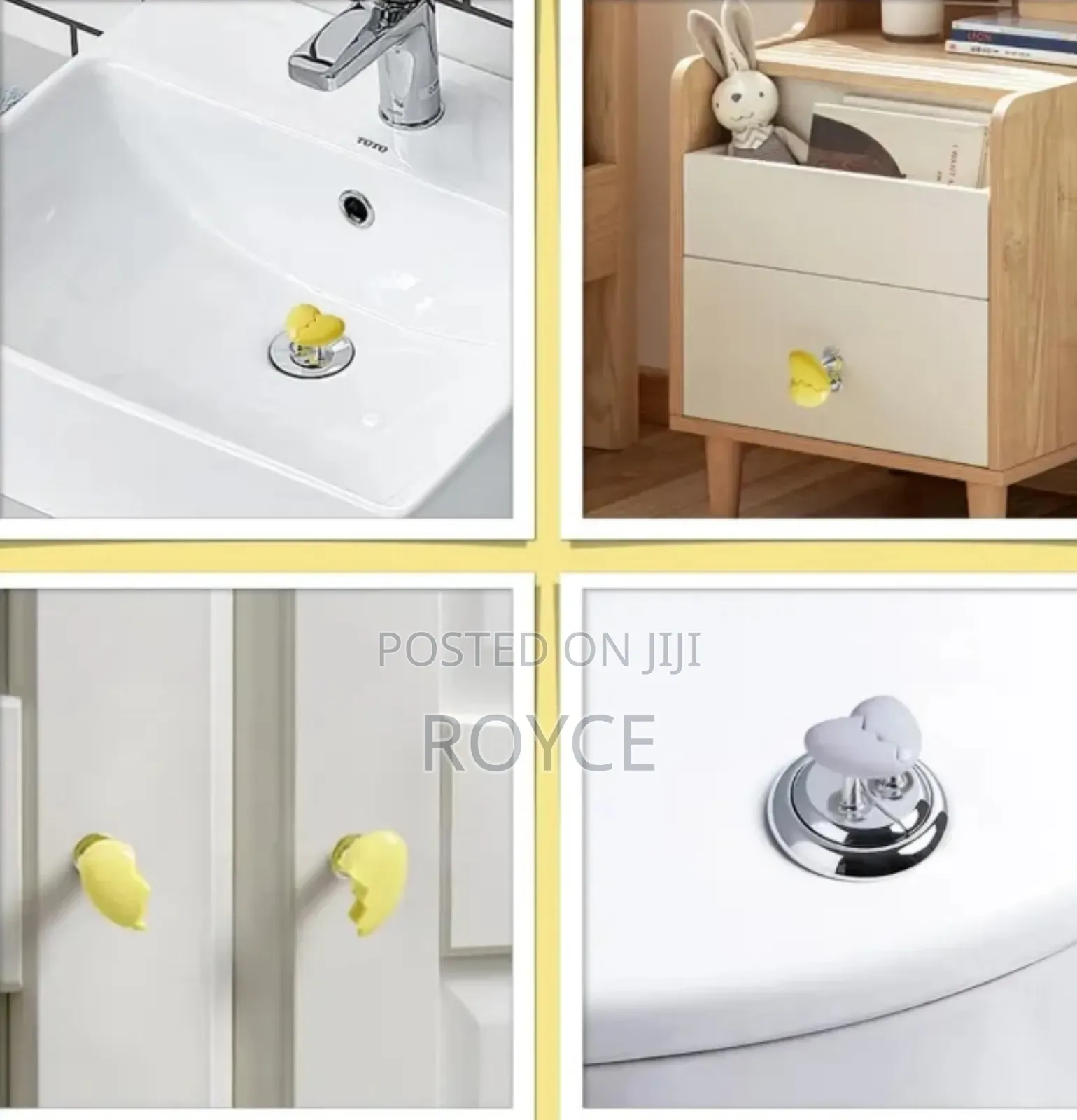Creative Heart Shaped Toilet Press