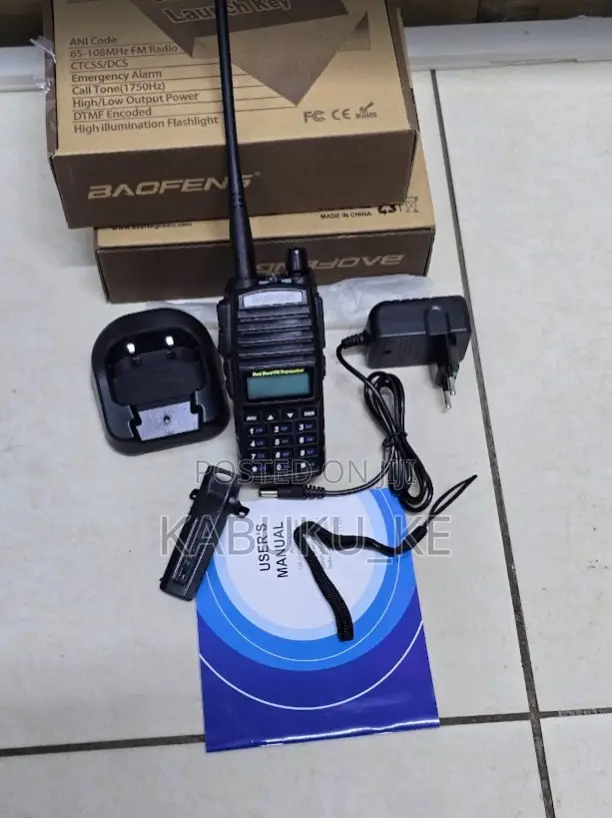 Baofeng Uv-82 5w Radio Handheld Dual Band Portable Walkie Talkies