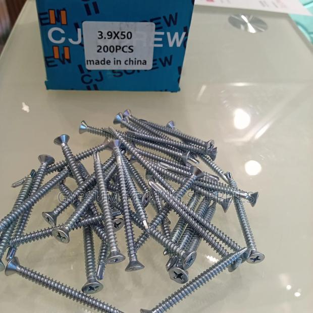 Self Drilling Screws 50mm(2") Hexa Head 200 Pieces - thumbnail 3