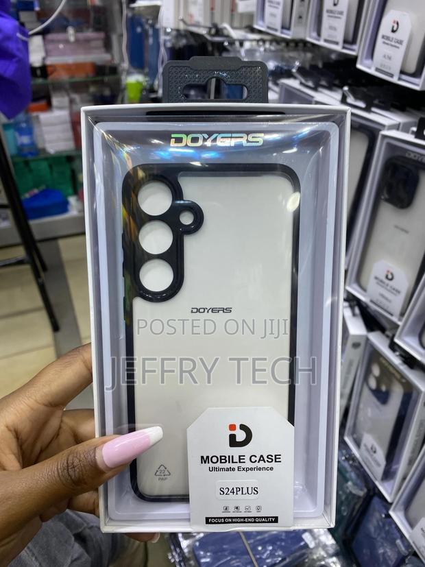 Kinshu Transparent Doyer Back Case Cover for Samsung S24 Plus - main view