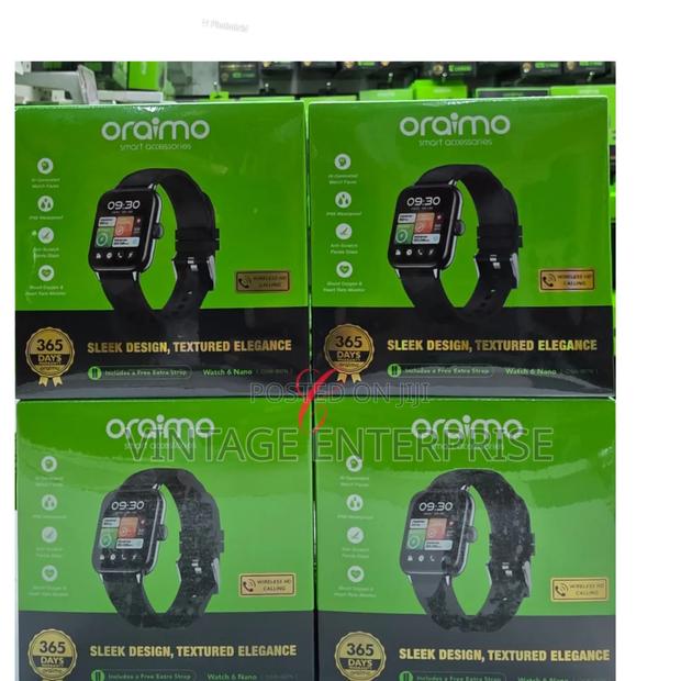 Oraimo *Watch 6* Nano Osw-807n 1.52" TFT Full Touch Wireless Hd