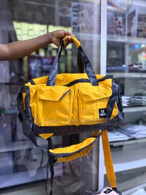 Mustard Multipurpose Gym/Travel Bag - main view