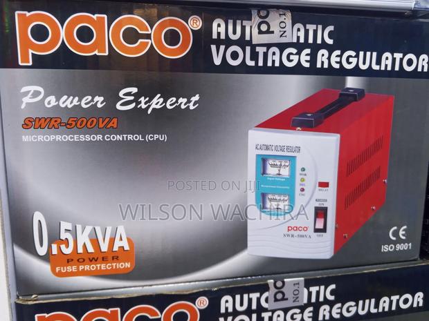 Paco Automatic Voltage Regulator. 0.5kva - main view