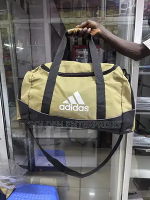 Grey Adidas Gym/Travel Bag With Shoe Compartment