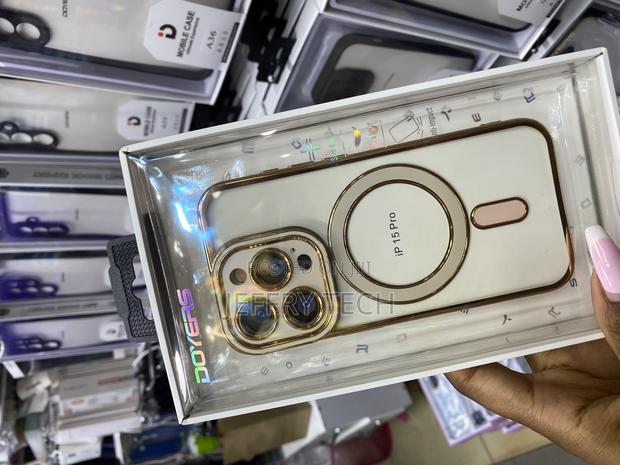 Misea Magnetic Plated Case for iPhone 15 Pro Case With Magsafe - thumbnail 3