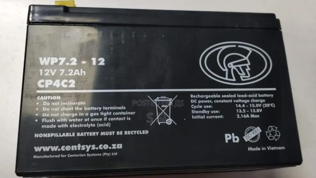 Centurion Gate Motor Battery