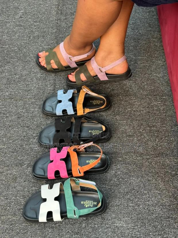 Hermes Strapped Shoes - main view