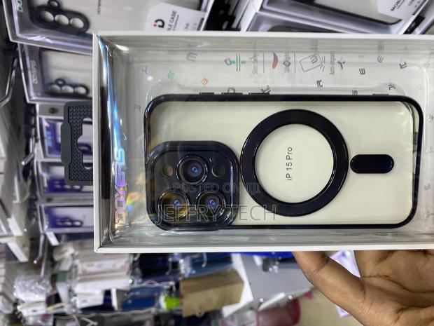 Ziye Magnetic Plated Case for iPhone 15 Pro With Camera Protection - thumbnail 2