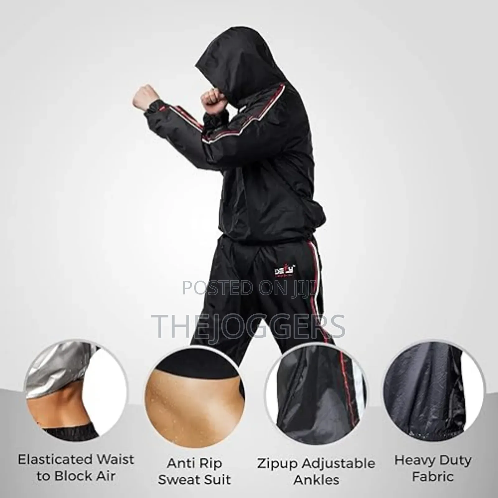 Defy Heavy Duty Sauna Suit for Weight Loss Anti-Rip Gym Exercise Gear