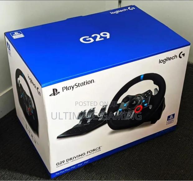 Logitech G29 Steering Wheels and Pedals - main view