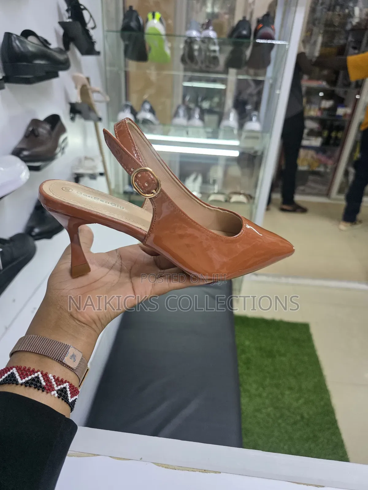Lux Sling Back Heels