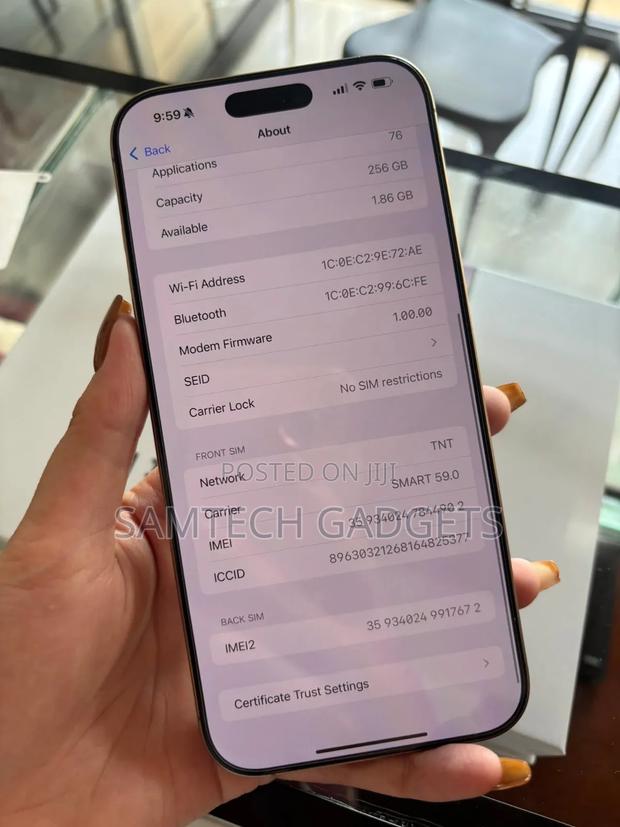 Apple iPhone 16 Pro Max 256 GB Gold - thumbnail 3