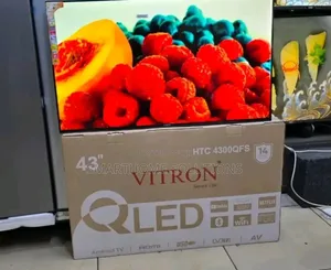 Vitron 43 Inches Qled Tv Vitron 43 Smart Android Frameless Qled Tv.