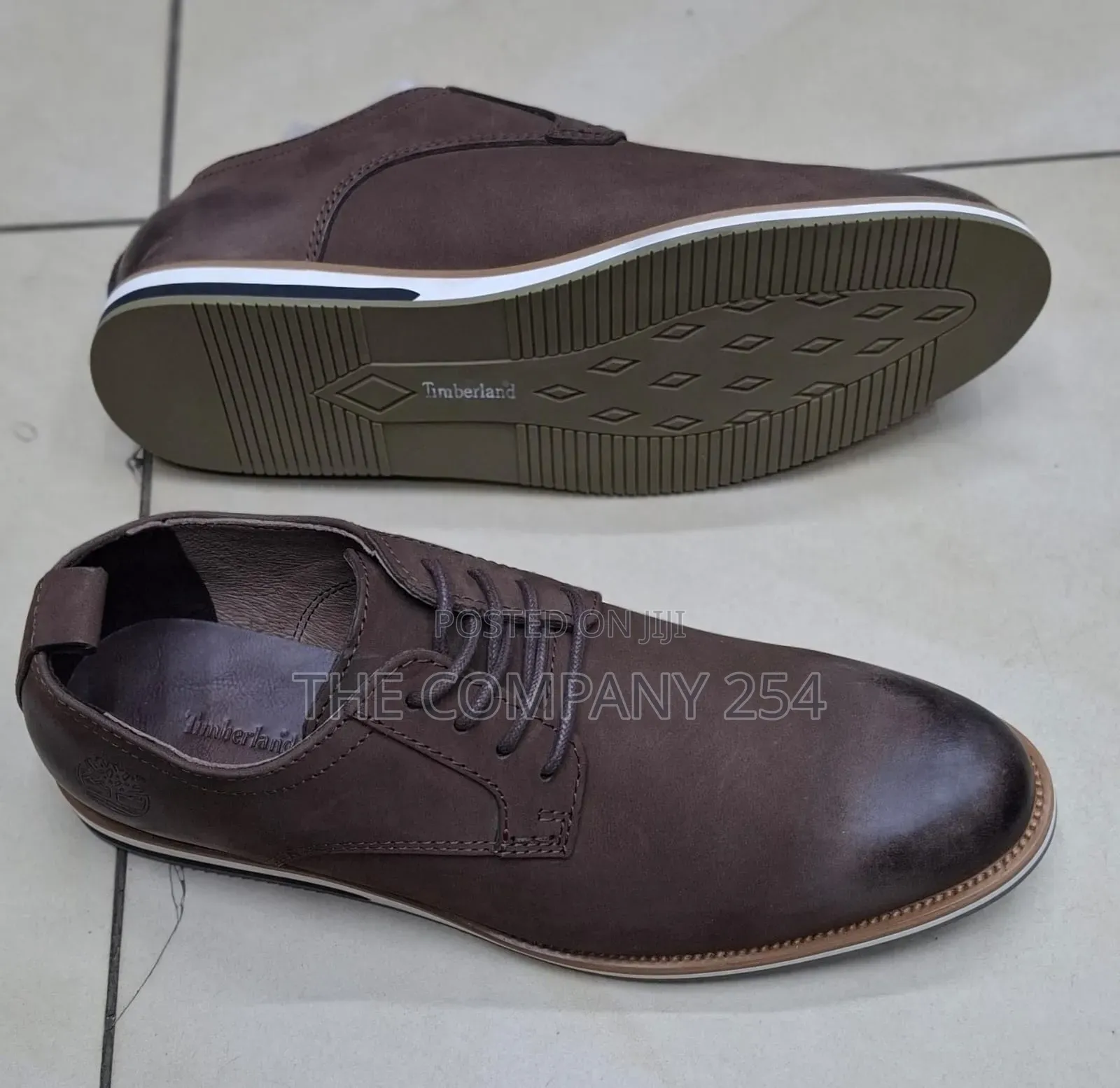 Quality Leather Casual Timberland Low Cut Flat Sole Casual Shoes