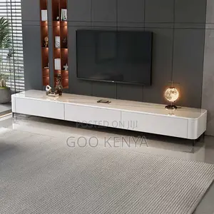 Home Table; Living Room Rectangular Coffee Table With Marble Top