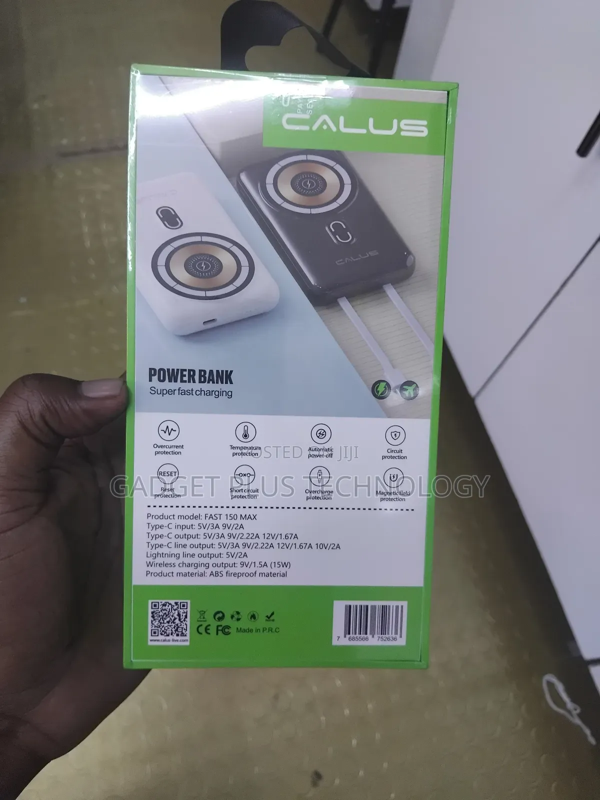 Calus Power Bank Wireless 10000