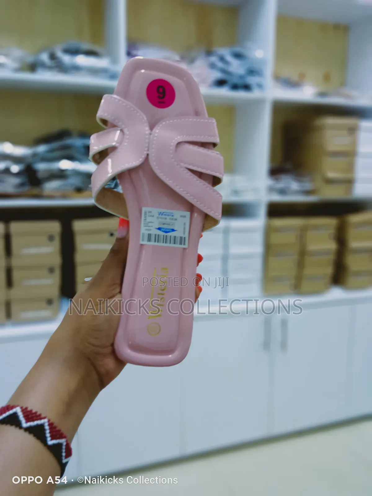 Clear Wipe and Go Sandal