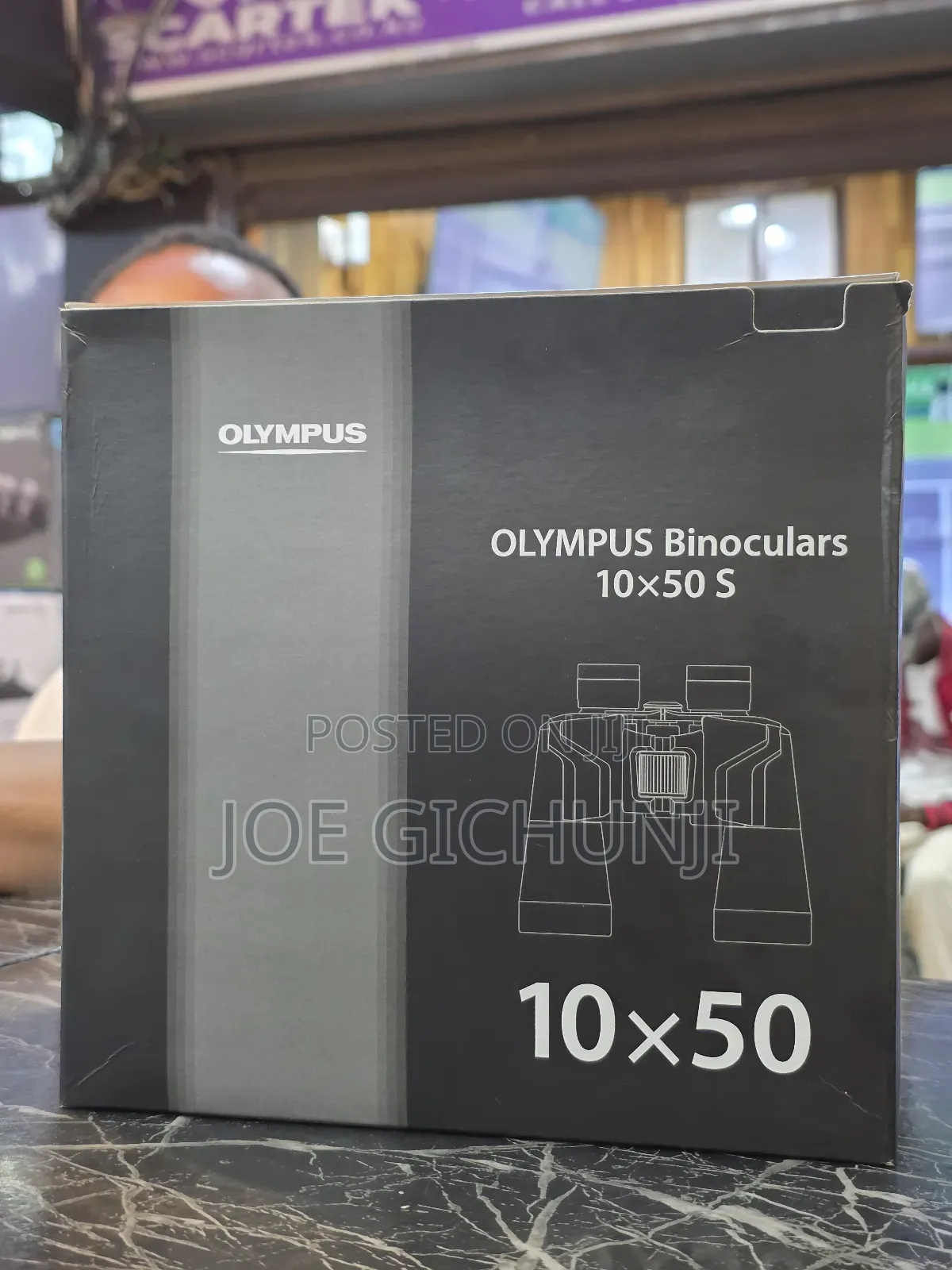 Olympus 10×50 Explorer S Binoculars (Black)