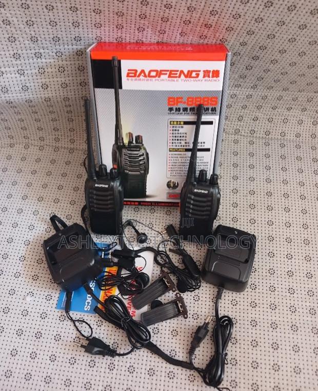 Advanced Quality Baofeng Bf-888s Handheld Walkie Talkies Radio - Pair
