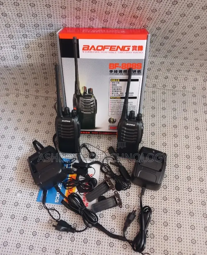 Advanced Quality Baofeng Bf-888s Handheld Walkie Talkies Radio - Pair