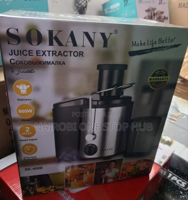 Sokany Sk4000 Stainless Juice Extractor - main view