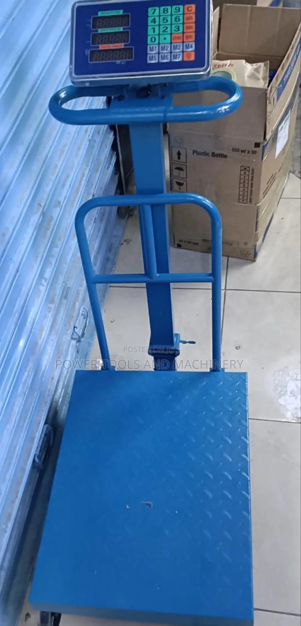 Commercial 600kgs Digital Platform With Wheels