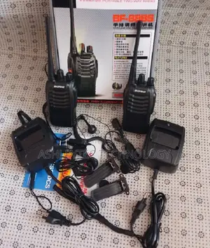2pcs of Baofeng Bf-888s Walkie Talkie Durable Portable Handheld Device
