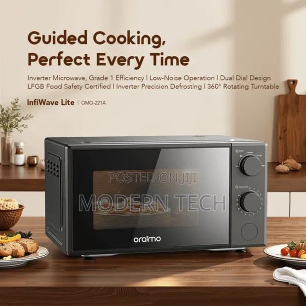Oraimo Infiwave Lite Low Noise Operation Microwave Oven Omo-221a