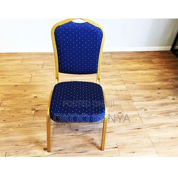 Office Chair :Blue Meeting Room Chair