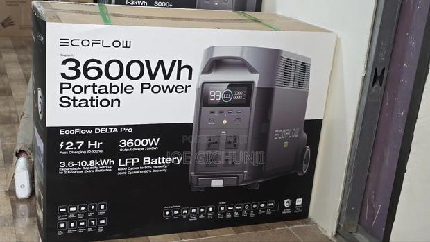 Ecoflow Delta Pro – Portable Power Station (3600w, 3600wh)