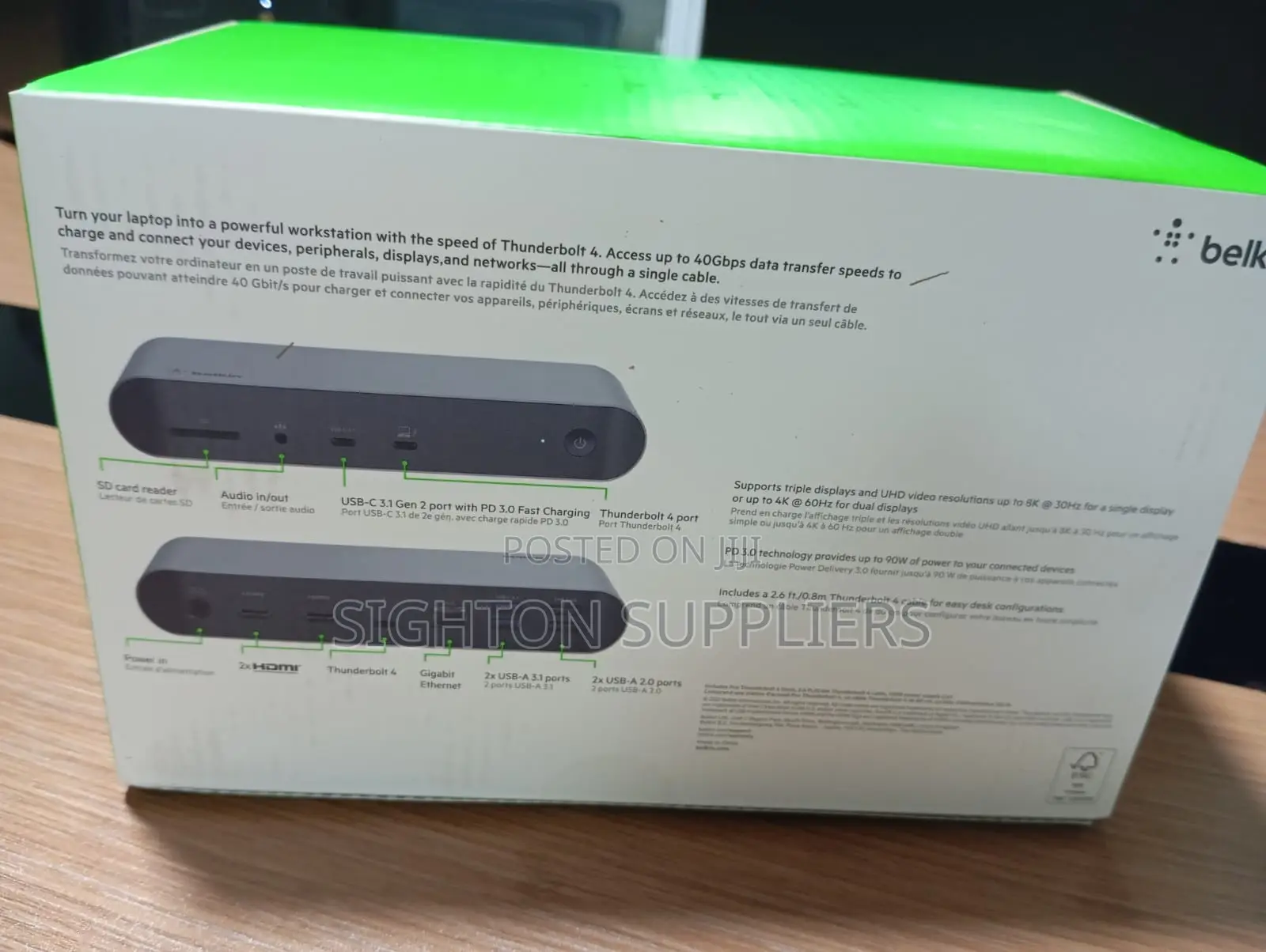 Belkin Connect Pro Thunderbolt 4 Dock