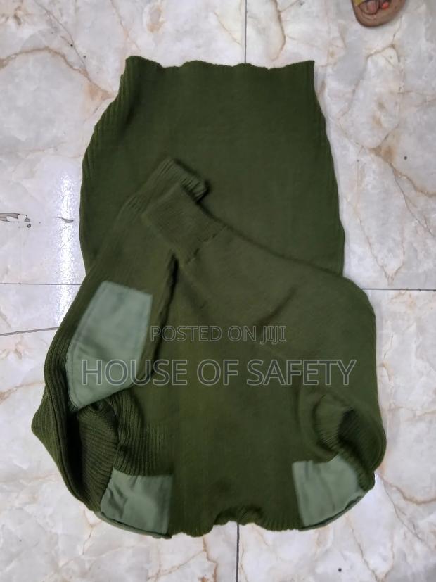 V-Neck Juggle Green Security Sweaters - thumbnail 3