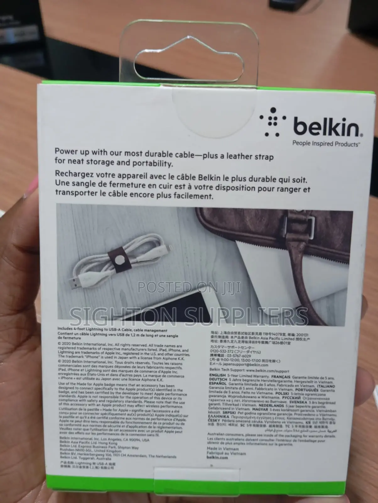 Belkin Boost Charge Lightning to Usb-a Cable
